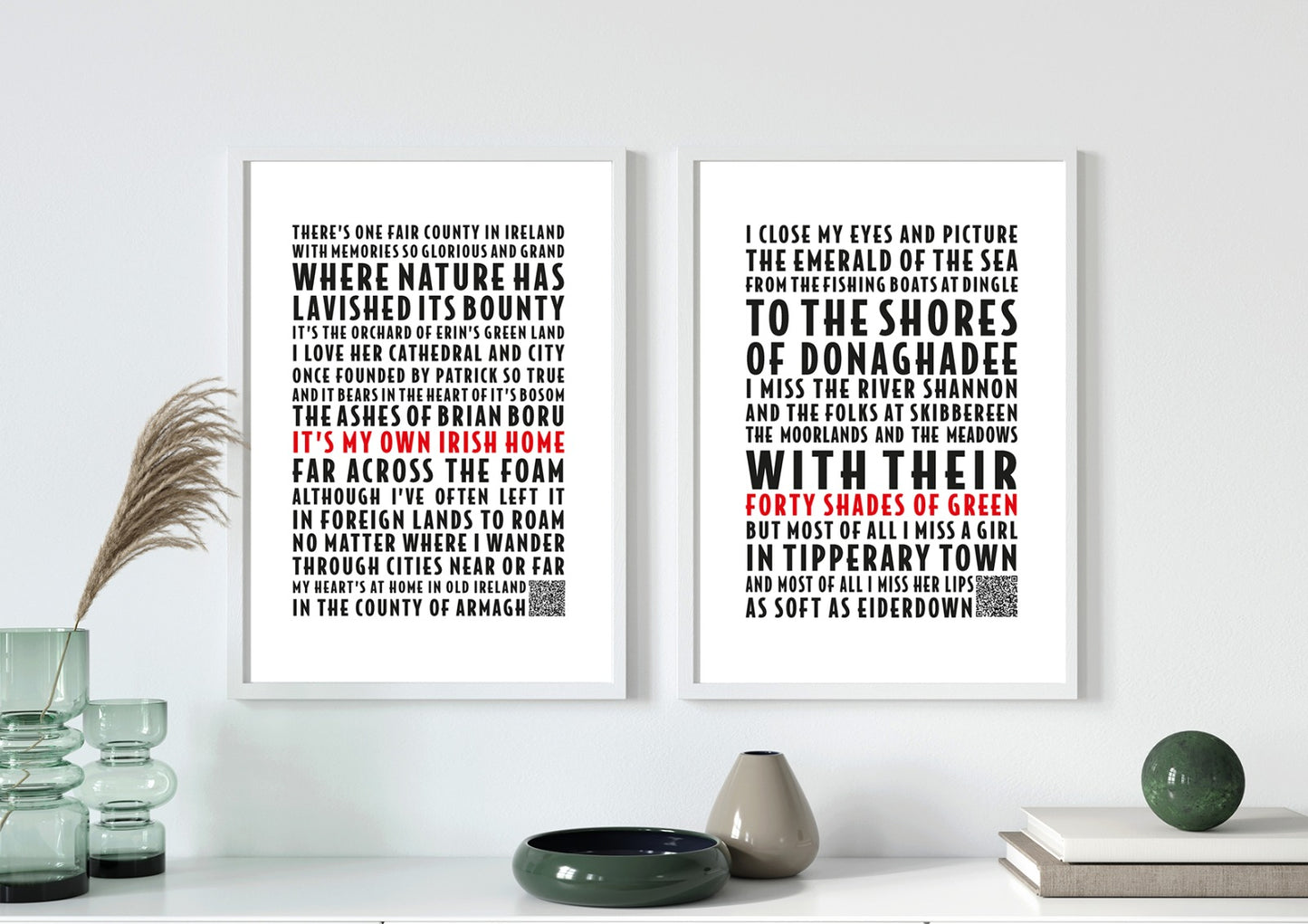 Boys From The County Armagh Print | The Wild Rover Song Poster | A4/A3/A2/A1